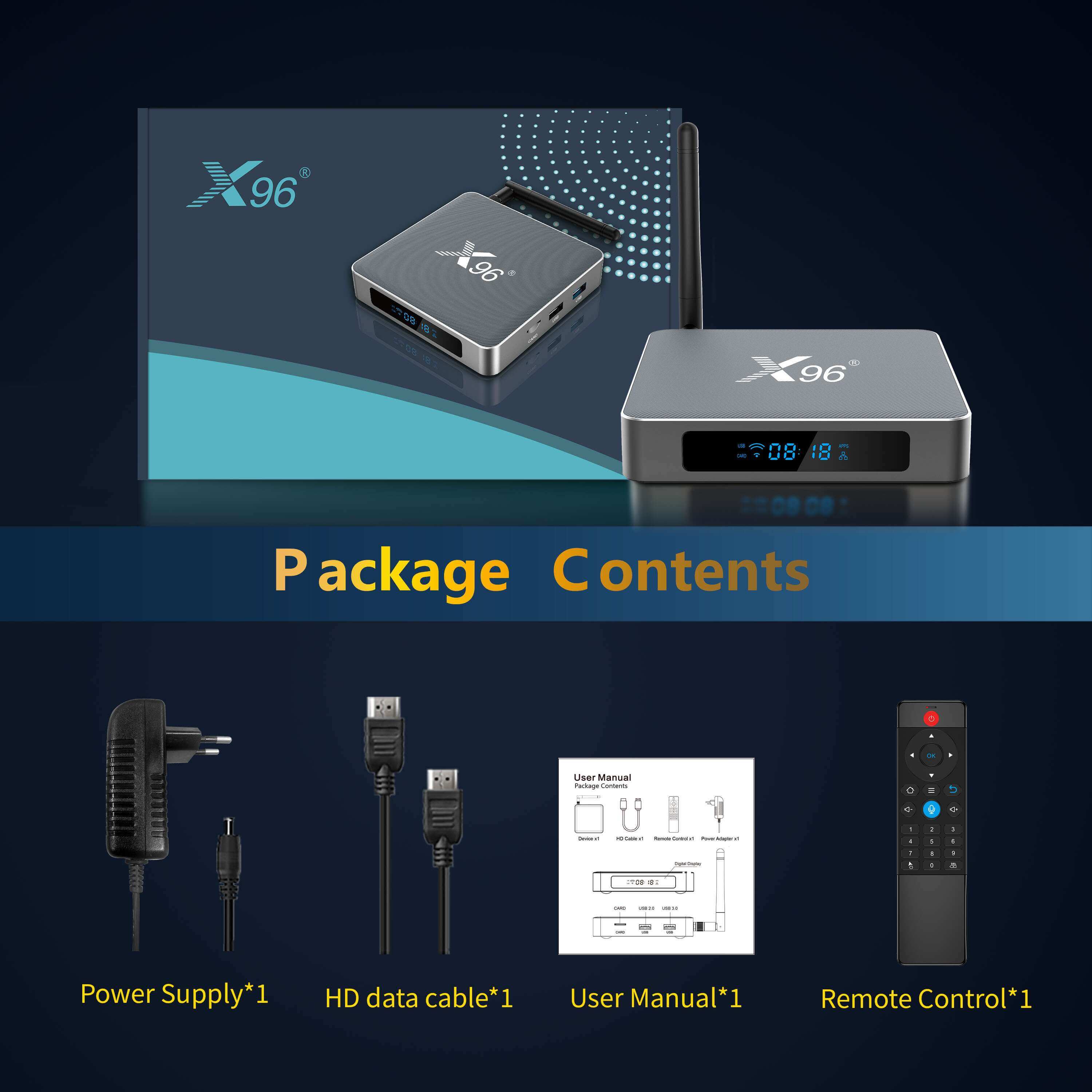 Choose X96 X9 Amlogic S922X streaming player for Unparalleled Performance