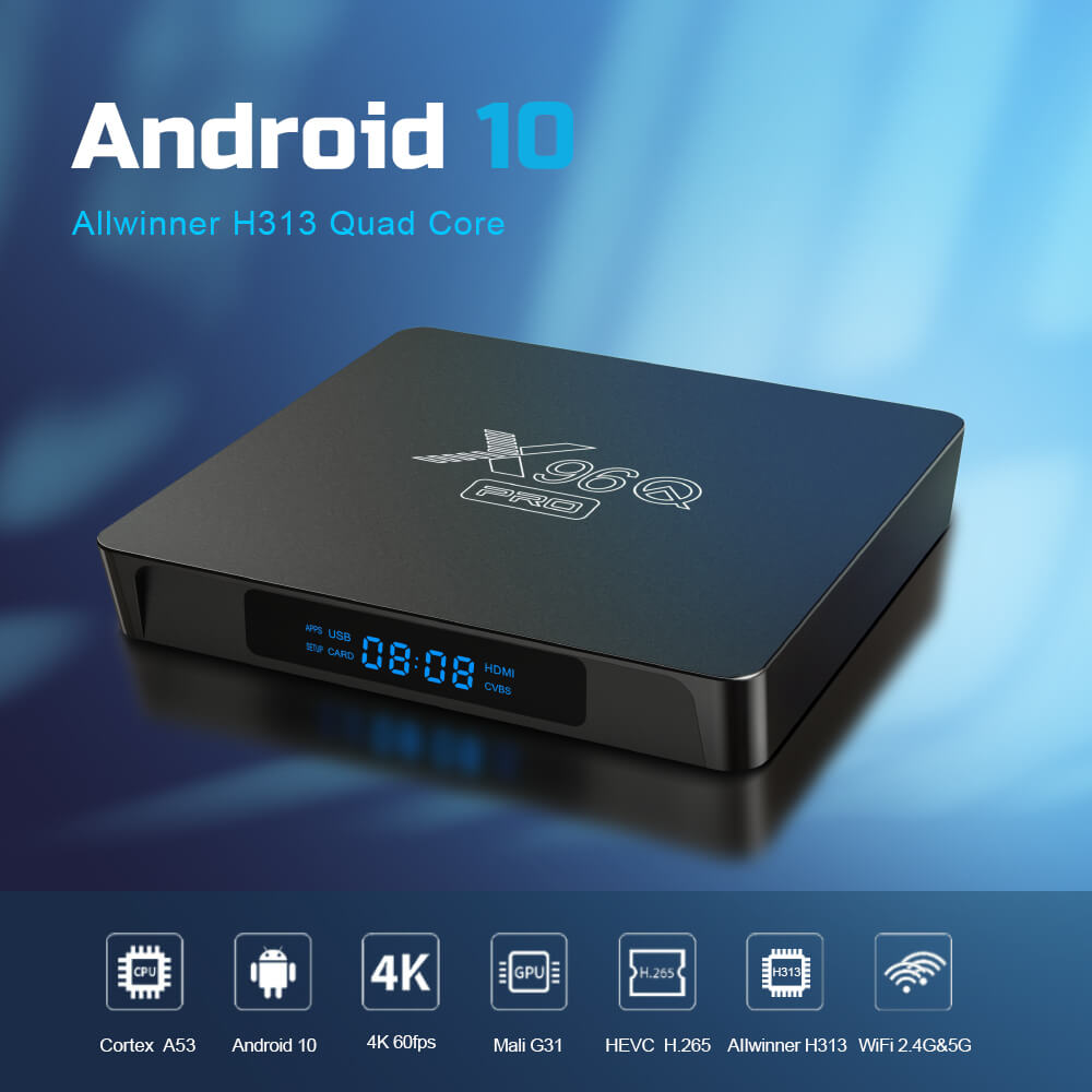 Unbeatable Features of X96Q Pro Allwinner H313 android tv box