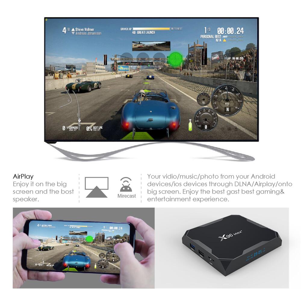 X96MAX+ Amlogic S905X3 IPTV box: Unlock Your Entertainment Potential