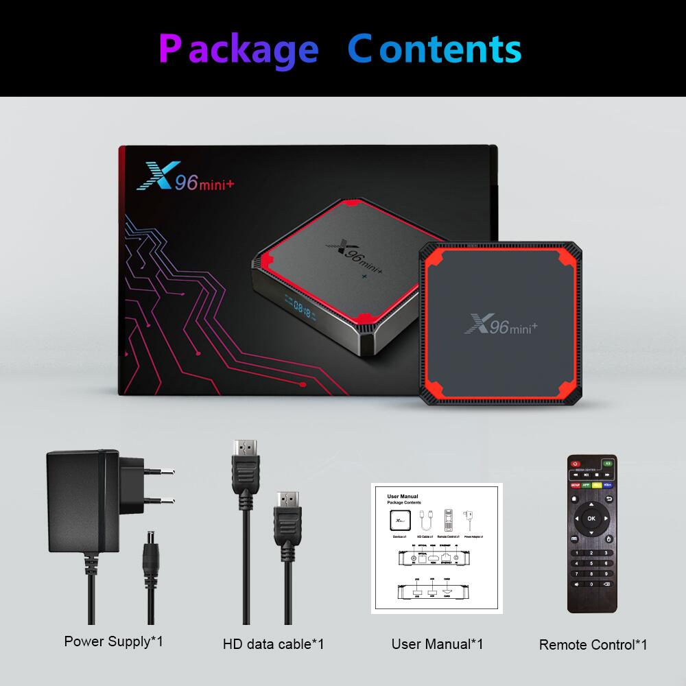 X96mini+ Amlogic S905W4 IPTV box: China-Made Entertainment Gems