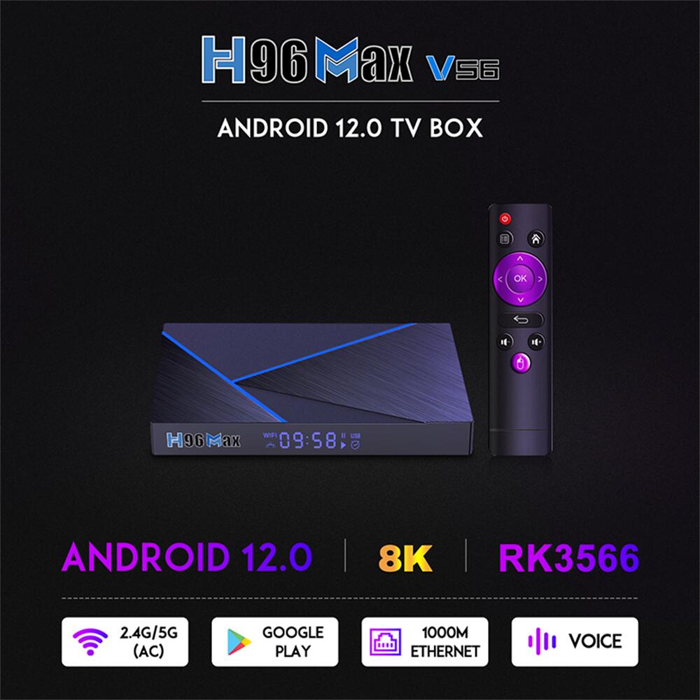 Experience Entertainment Like Never Before with H96 MAX V56 Rockchip RK3566 streaming player