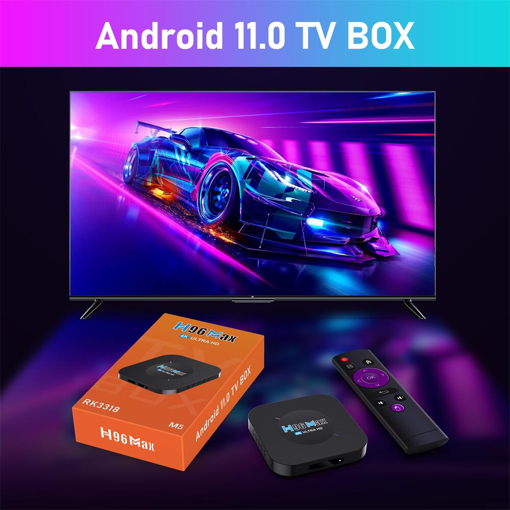 Discover the Next Big Thing in tv box - H96 Max M5 RockChip RK3318 ott tv box