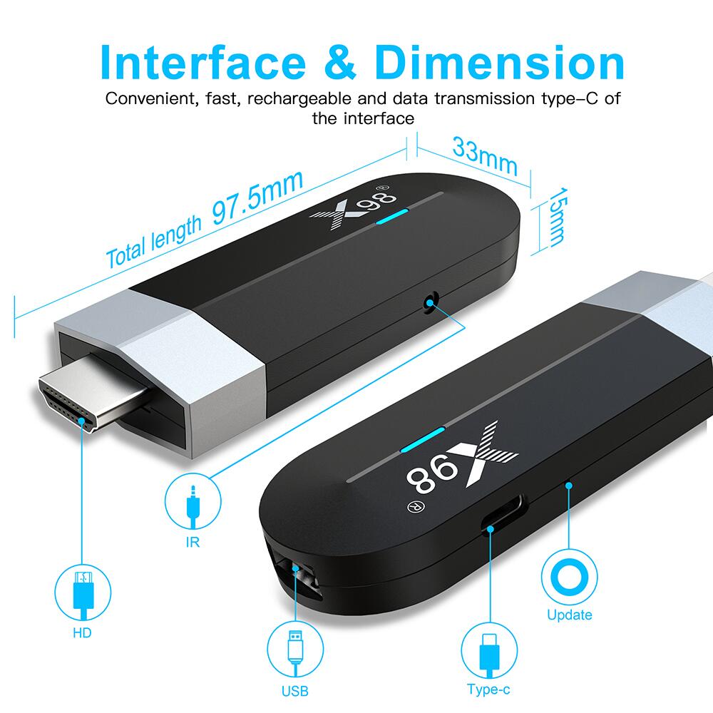 X98-S500 Amlogic S905y4 android tv stick: The China Manufacturer Entertainment Masterpiece