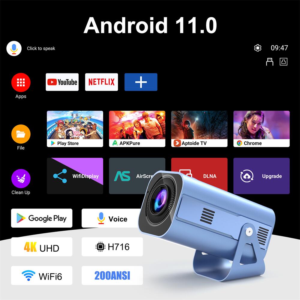 H96Max B11 Allwinner H716 android Projector: Your Gateway to Immersive Entertainment