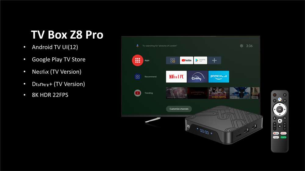 The Future of tv box is Here - Z8 pro Allwinner H618 streaming player