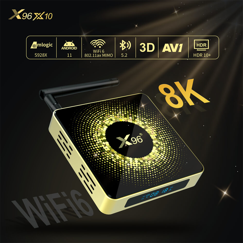 X96 X10 Amlogic S928X streaming player: Unrivaled Quality and Performance