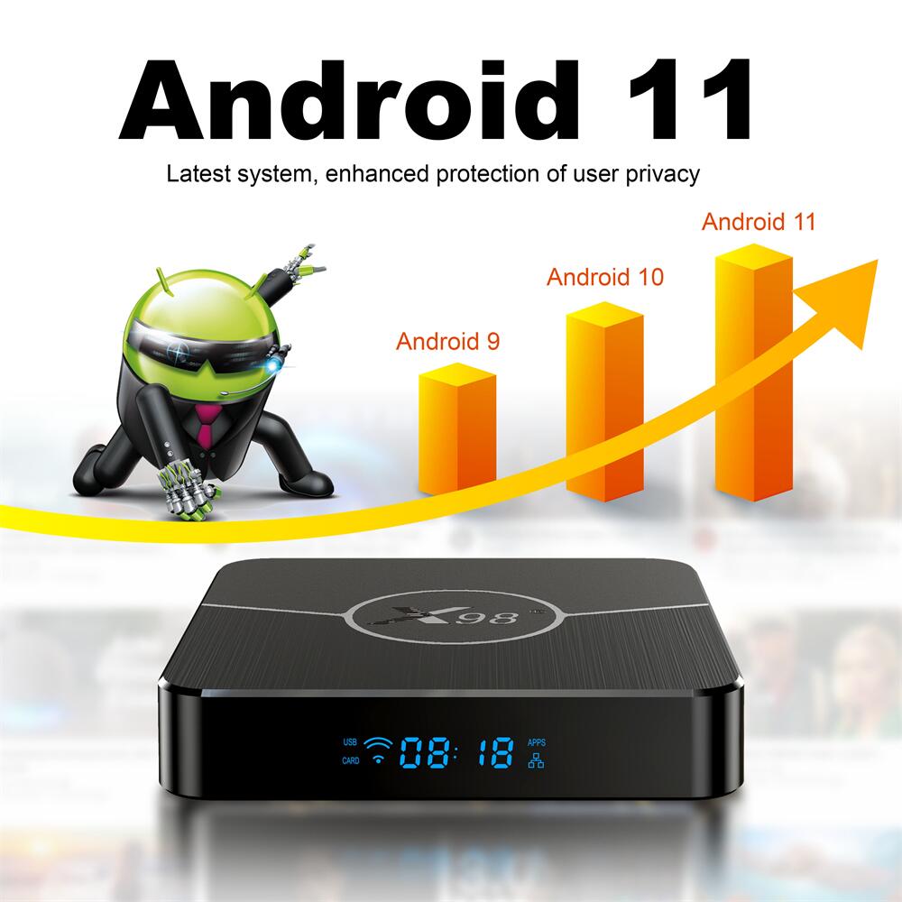 X98PLUS Amlogic S905W2 android tv box: Customized Entertainment Treasures