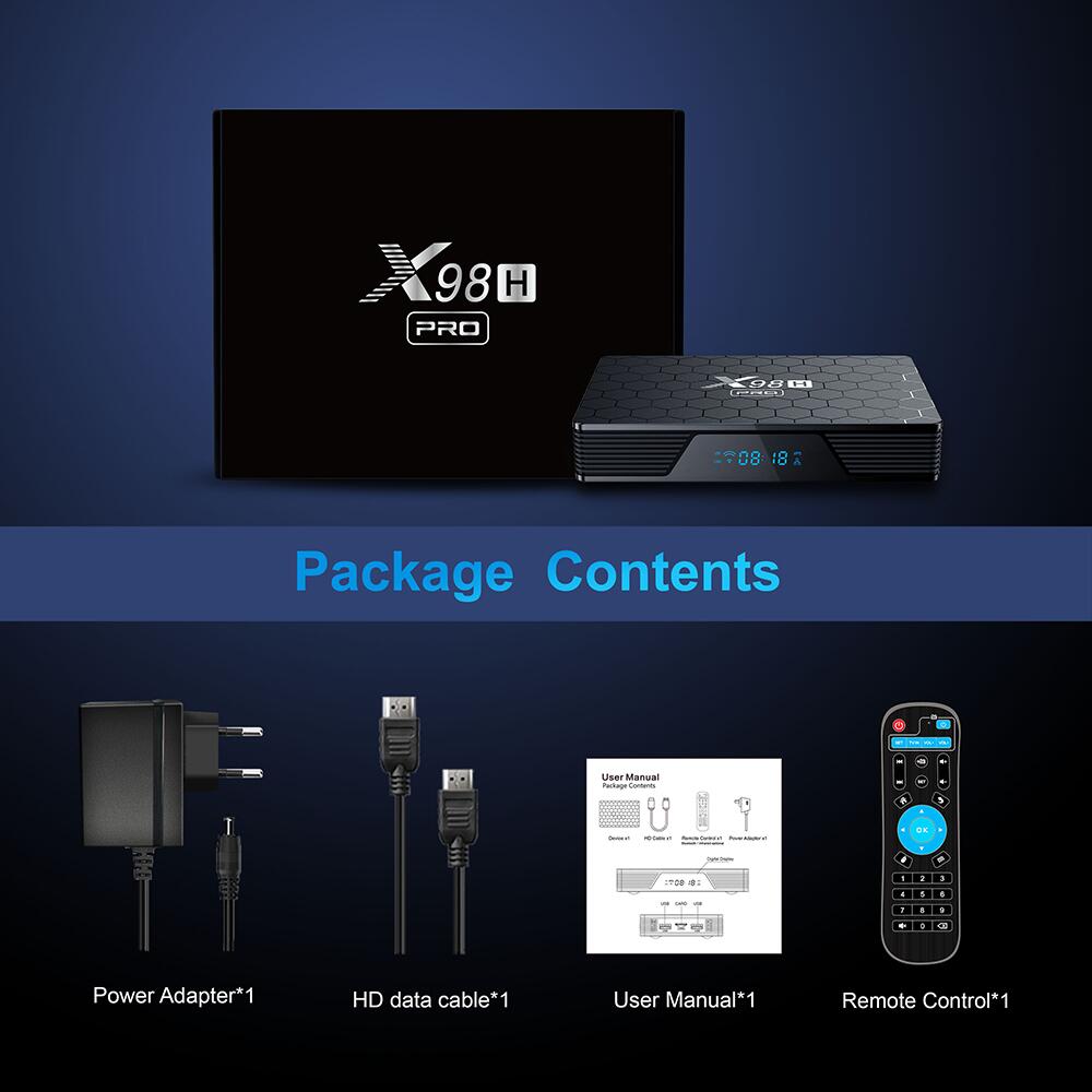 ODM X98H Pro Allwinner H618 streaming player: Leading Entertainment Trends