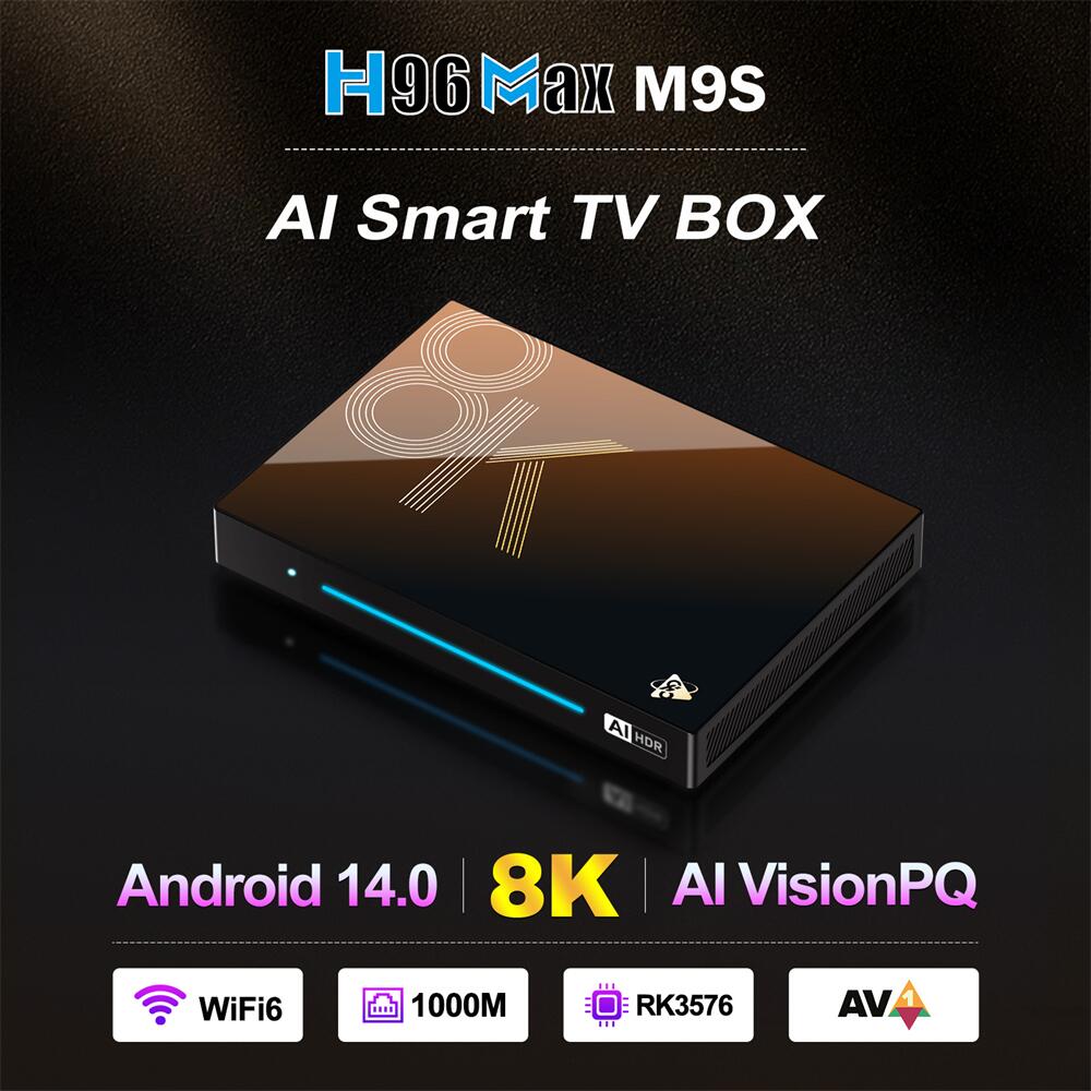 New Arrival: H96 Max M9S RockChip RK3576 streaming player