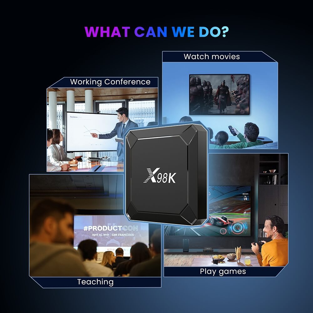 Unleash the Full Potential of Your TV with X98K RockChip RK3528 android tv box